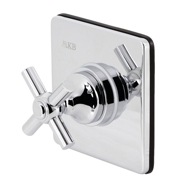 SingleHandle ThreeWay Diverter Valve with Trim Kit, Polished Chrome
